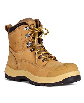 J.B'S 9F1 ROADTRAIN L/UP SAFETY BOOTS - ZIP SIDE
